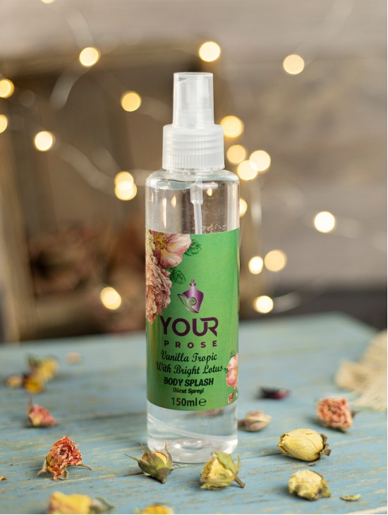 Your Prose Vanilla Tropic With Bright Lotus Vücut Spreyi 150ML Your Prose Vanilla Tropic With Bright Lotus Vücut Spreyi 150ML